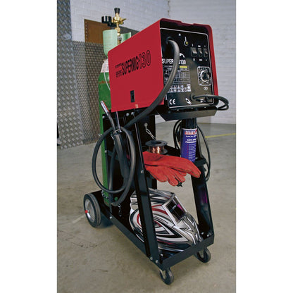 Sealey BTR4 Universal Trolley for Portable MIG Welders