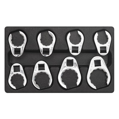 Sealey AK5981 Crow's Foot Spanner Set 8pc 1/2"Sq Drive Metric