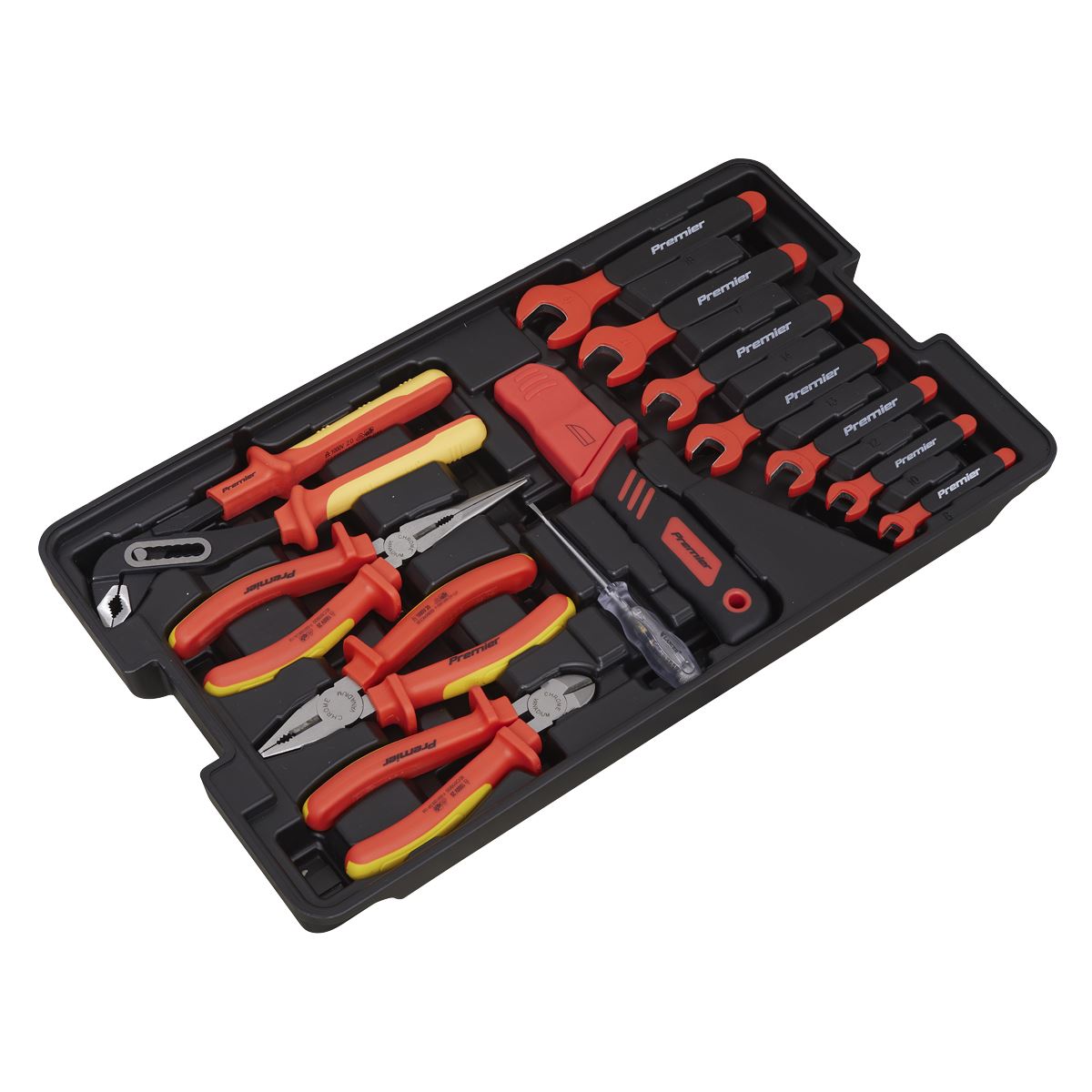 Sealey AK7938 1000V Insulated Tool Kit 3/8"Sq Drive 50pc