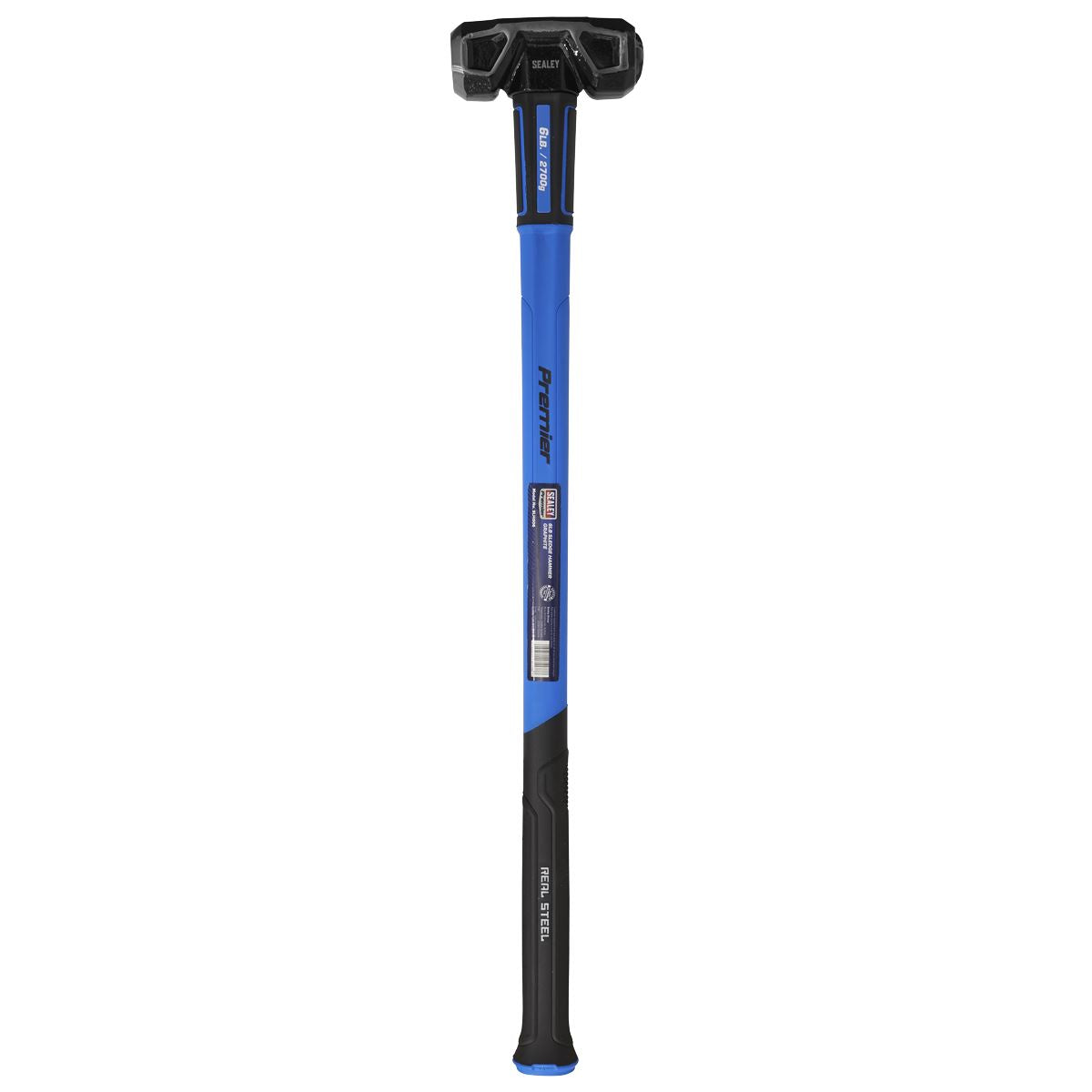 Sealey SLHG06 Sledge Hammer with Fibreglass Shaft 6lb