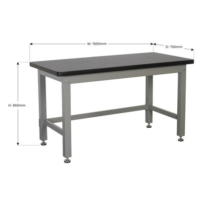 Sealey API1500 Workbench Steel Industrial 1.5m