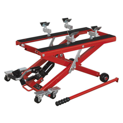 Sealey MC4500 Hydraulic Motorcycle & Quad Scissor Lift 500kg Capacity