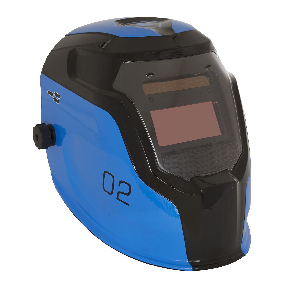 Sealey PWH2 Auto Darkening Welding Helmet - Shade 9-13 - Blue