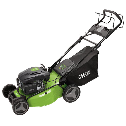 Draper 08674 Self-Propelled Petrol Lawn Mower 530mm 173cc/4.4HP