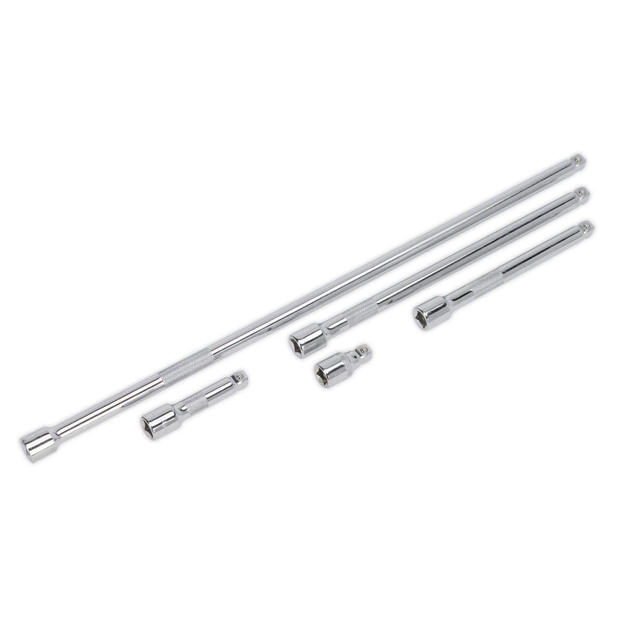 Sealey AK767 Wobble Extension Bar Set 5pc 3/8"Sq Drive