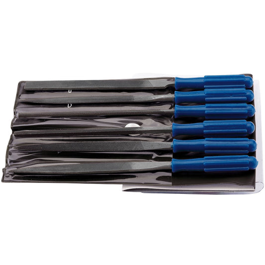 Draper 14185 Warding File Set with Handles 100mm 6 Piece