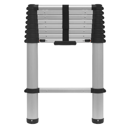 Sealey ATL09 Aluminium Telescopic Ladder 9-Tread EN 131