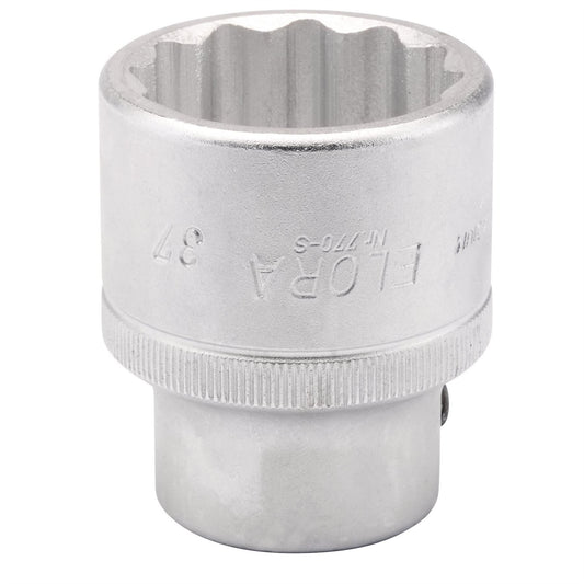 Elora 00806 Bi-Hexagon Socket 3/4" Sq. Dr. 37mm