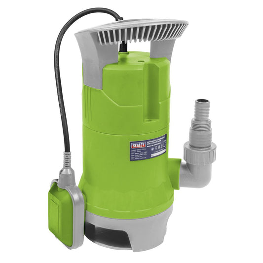 Sealey WPD235P Submersible Dirty Water Pump Automatic 225L/min 230V