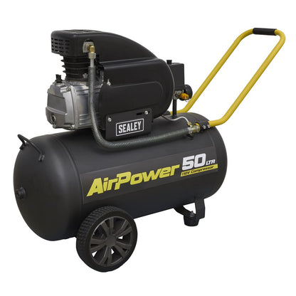 Sealey SAC5020E110V Air Compressor 50L Direct Drive 2hp 110V