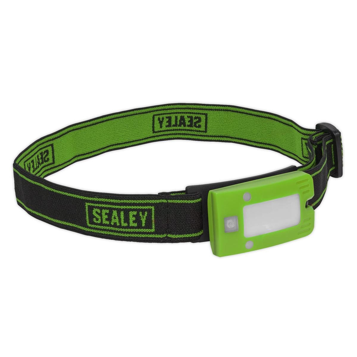 Sealey LED360HTG Rechargeable Head Torch 2W COB LED Auto-Sensor Green