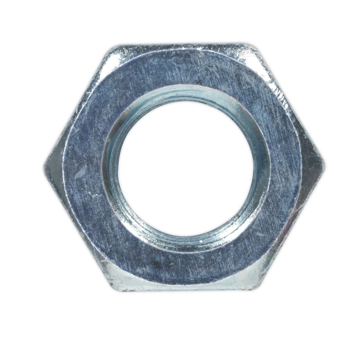 Sealey SN12 Steel Nut 934 - M12 Zinc Pack of 25-McCormickTools