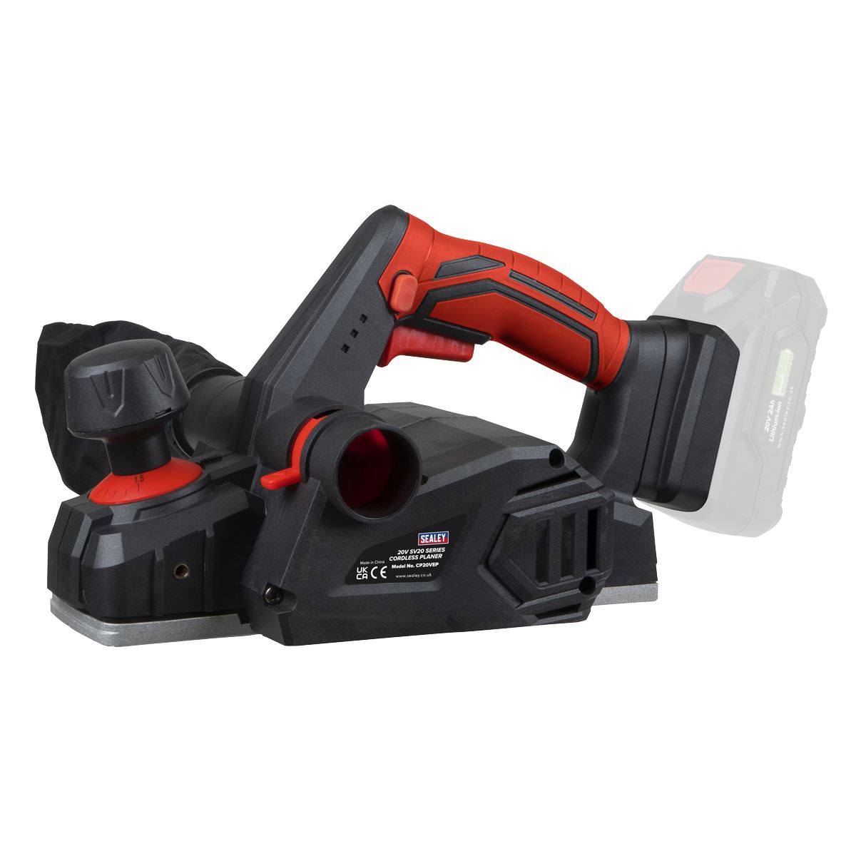 Sealey CP20VEPKIT1 20V 2Ah SV20 Series Cordless Planer Kit