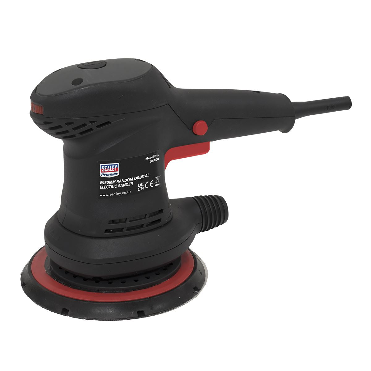 Sealey OS400 Random Orbital Electric Sander Ø150mm 400W