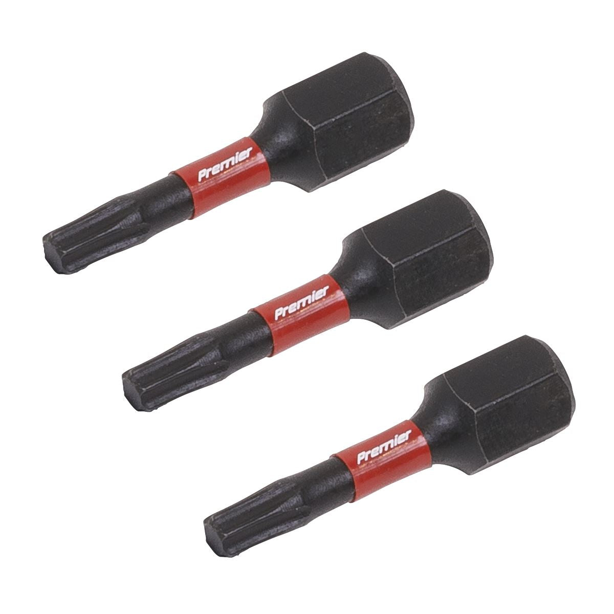 Sealey AK8216 TRX-Star* T15 Impact Power Tool Bits 25mm - 3pc