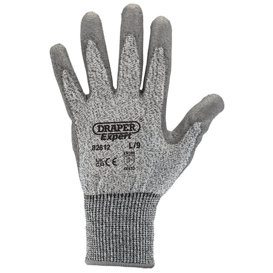 Draper 82612 Expert Level 5 Cut Resistant Gloves Large