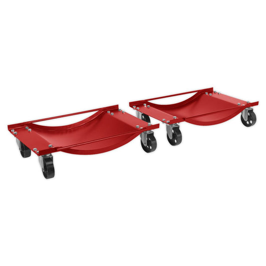 Sealey WS454 Wheel Dolly Set 454kg Capacity