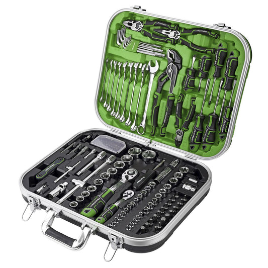 Sealey AK7980HV Mechanic's Tool Kit 144pc Hi-Vis Green