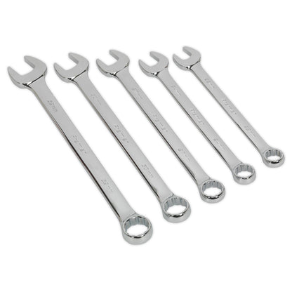 Sealey AK6329 Combination Spanner Set 5pc Jumbo Metric