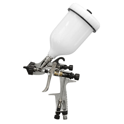 Sealey HVLP05 HVLP Gravity Feed Spray Gun 1.3mm Set-Up