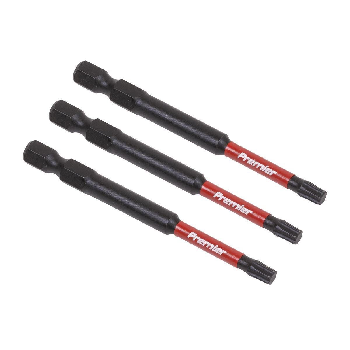 Sealey AK8268 TRX-Star* T25 Impact Power Tool Bits 75mm - 3pc