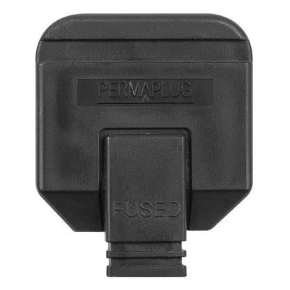 Sealey PL/13/3S Black 13A heavy-Duty Plug