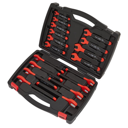 Sealey AK63172 Insulated Open-End Spanner Set 18pc VDE Approved