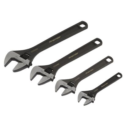 Sealey AK9567 Adjustable Wrench Set 4pc