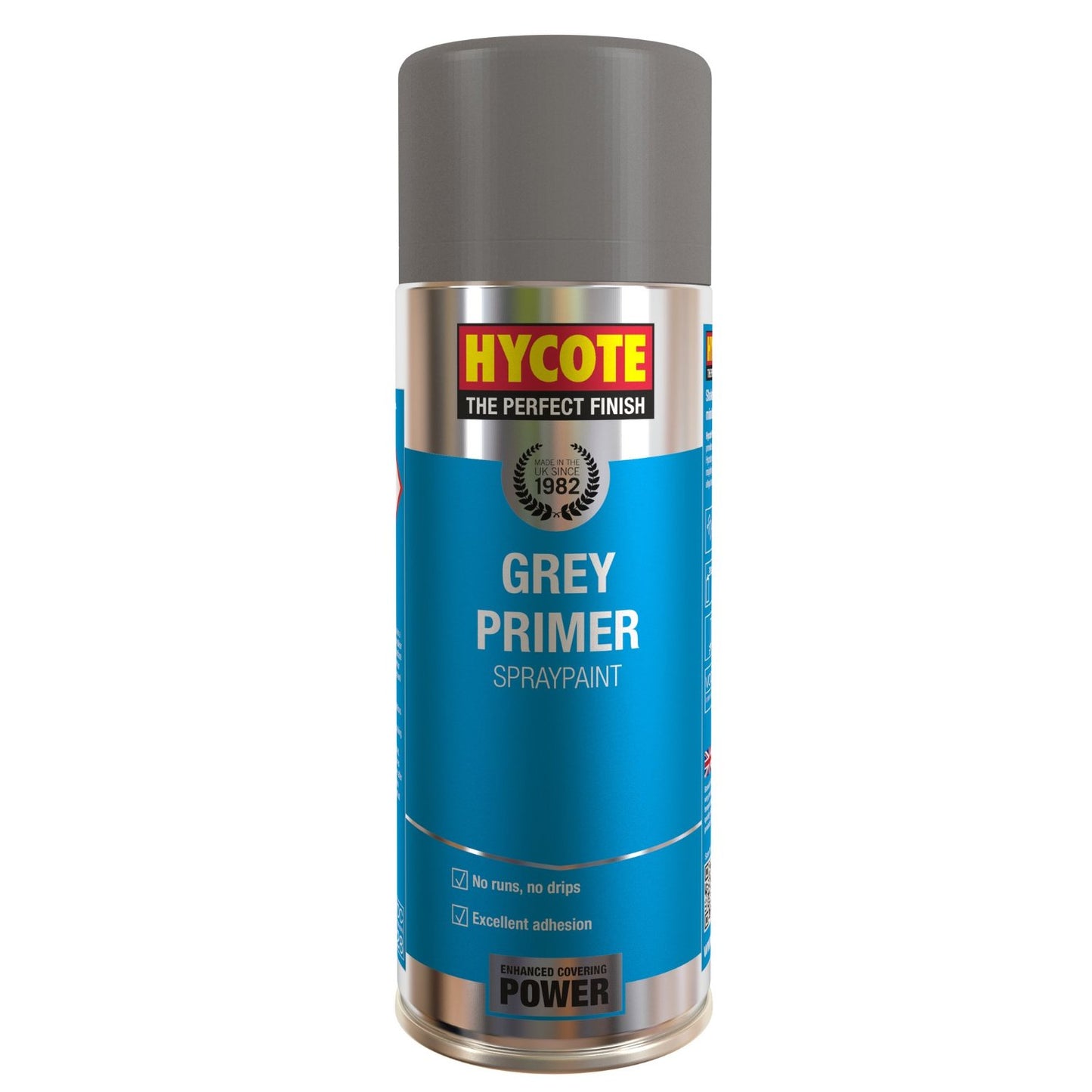 Hycote Grey Primer Spray Paint (Pack Of 12) 400Ml Xuk03015