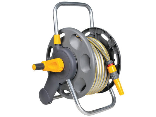 Hozelock 2431 Assembled Hose Reel & 25m of 12.5mm Hose