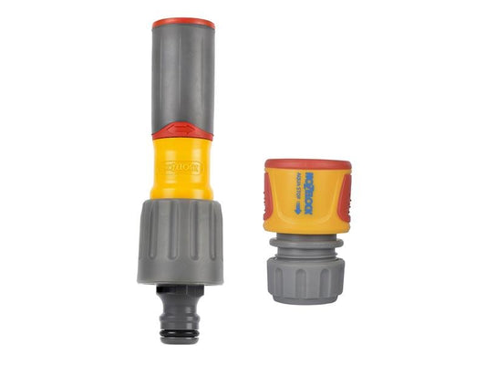 Hozelock 3 - in - 1 Nozzle & AquaStop Connector