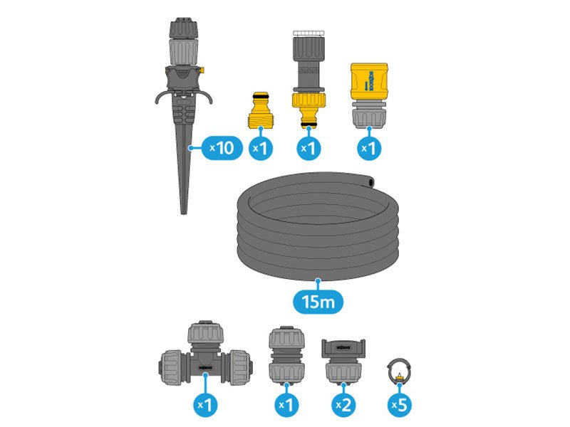 Hozelock 7023 Universal Watering Kit