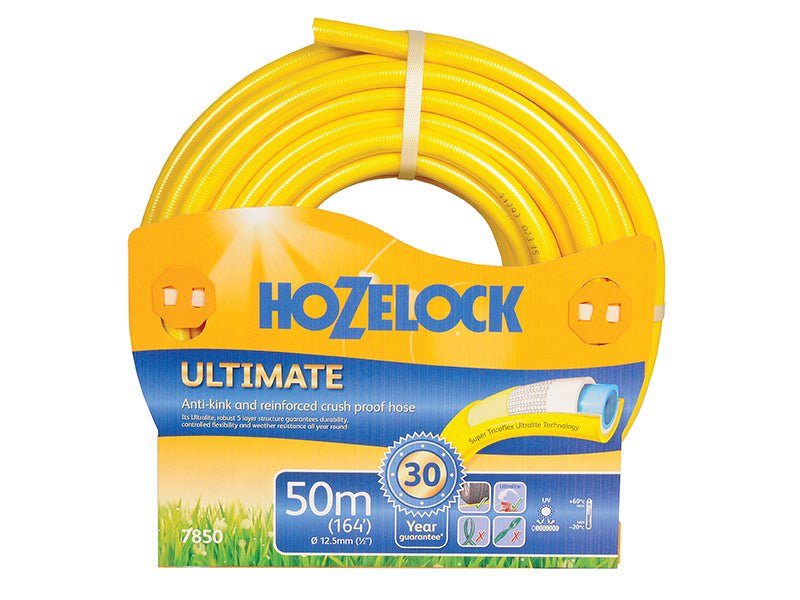 Hozelock 7850 Ultimate Hose 50m 12.5mm 1/2in Diameter