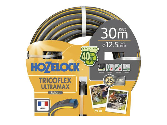 Hozelock 7930 Tricoflex Ultramax Anti - Crush Hose 30m