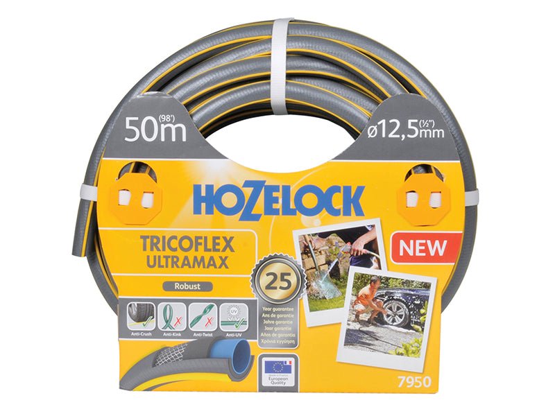 Hozelock 7950 Tricoflex Ultramax Anti - Crush Hose 50m