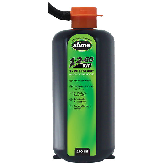 Slime 1-2-Go Tyre Sealant Refill 450ml