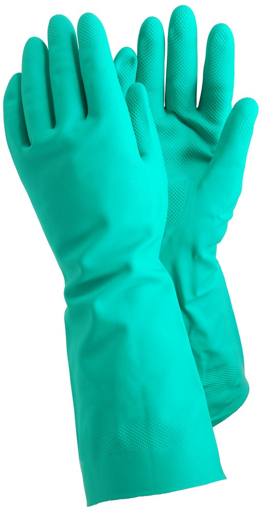 Tegera 48 Green Nitrile Chemical Resistant Gloves 45cm Long