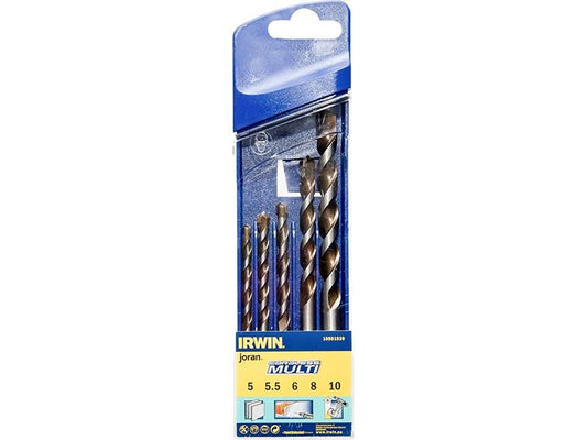 Irwin Cordless Multi - Purpose Drill Bit Set 5 Piece 5 - 10mm - 10501939