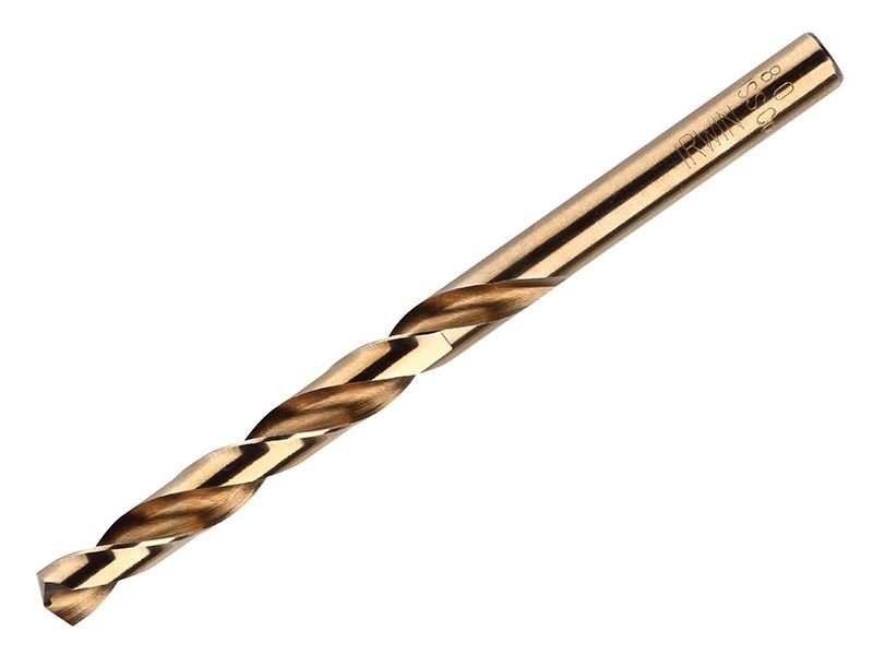 Irwin Hss Cobalt Drill Bit 9.0mm Ol:125mm Wl:81mm - 10502563