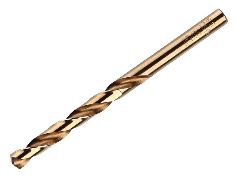 Irwin Hss Cobalt Drill Bits 10 5.0mm Ol:86mm Wl:52mm - 10502527