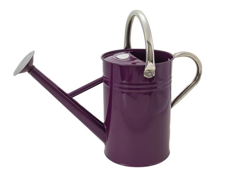 Kent & Stowe Metal Watering Can Deep Violet 4.5 Litre