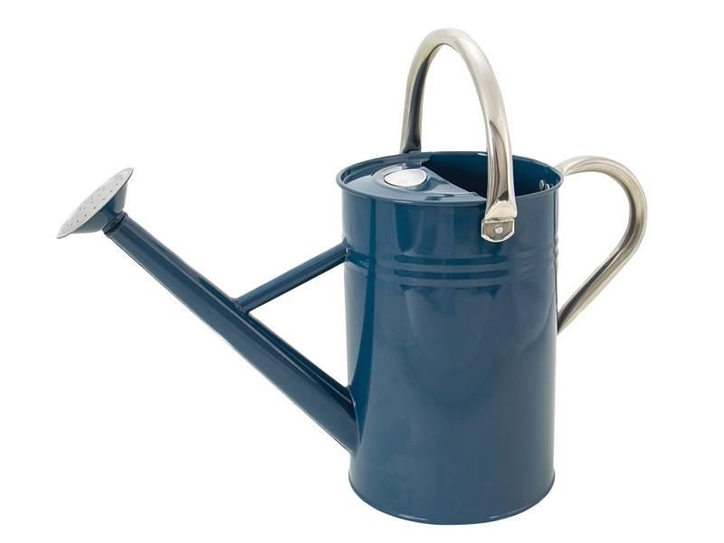 Kent & Stowe Metal Watering Can Midnight Blue 4.5 Litre