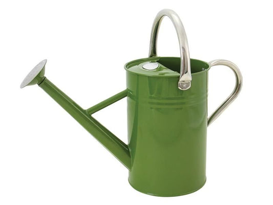 Kent & Stowe Metal Watering Can Tweed Green 4.5 Litre