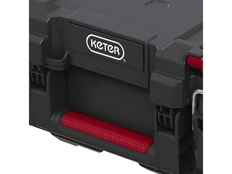 Keter 253382 Stack N Roll Power Tool Case