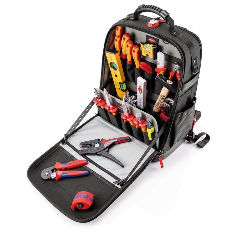 Knipex 00 21 50 E Tool Backpack Kit Modular X18 Electro