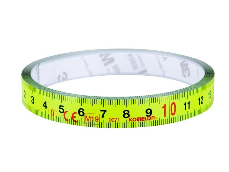 Komelon Stick Flat Tape Measure 1m Width 13mm Metric Only