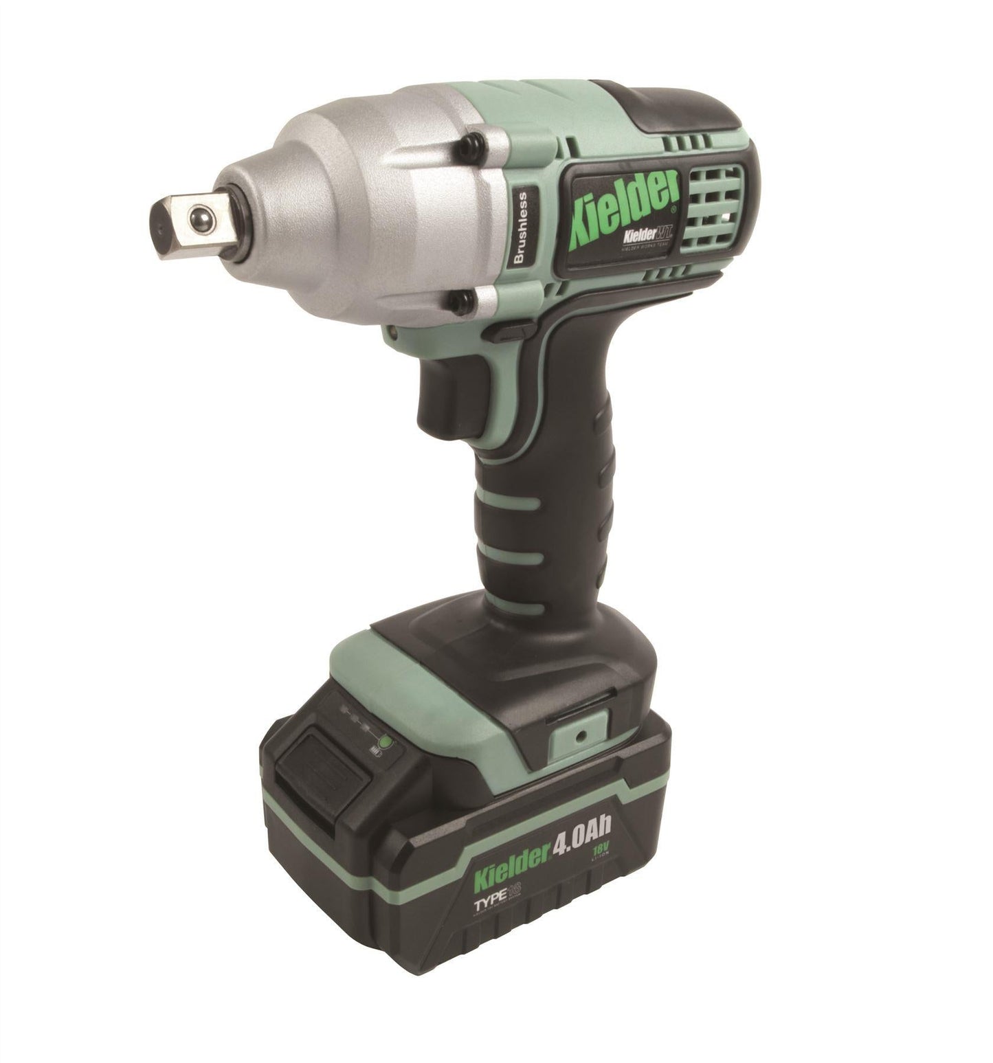 Kielder 18v 1/2" Cordless Impact Wrench Gun 430NM 4.0Ah Samsung Lithium Battery