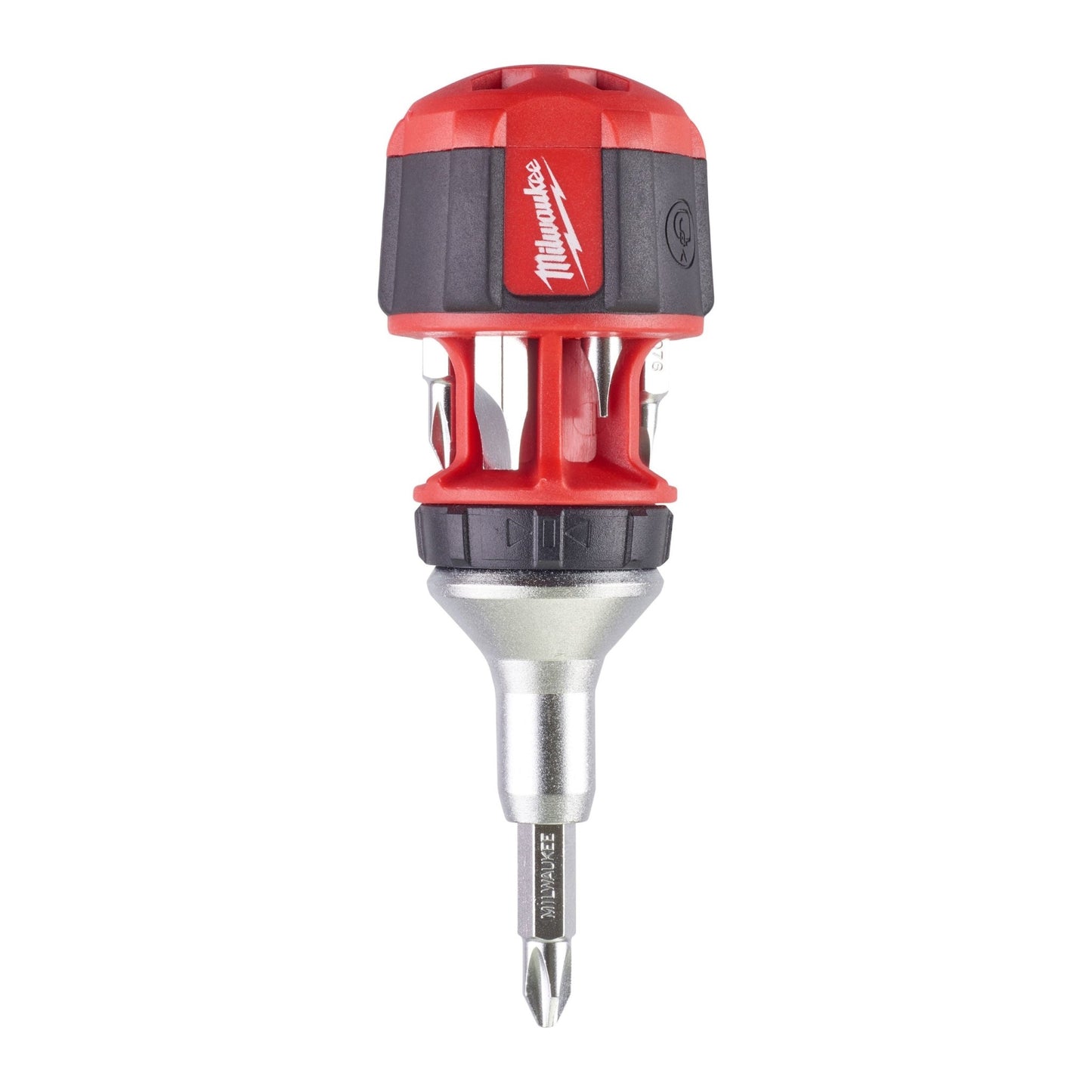 Milwaukee 8 in 1 Compact Ratcheting Multibit Screwdriver 4932471868