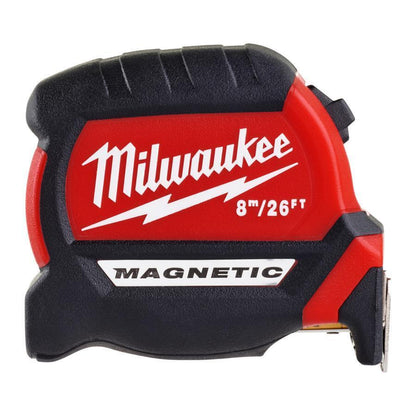 Milwaukee MIL - 4932464603 Milwaukee 8m Magnetic Tape Measure 4932464603