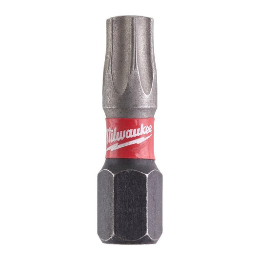 Milwaukee ShockWave Impact Duty TX30 x 25mm Screwdriving Bits x 2